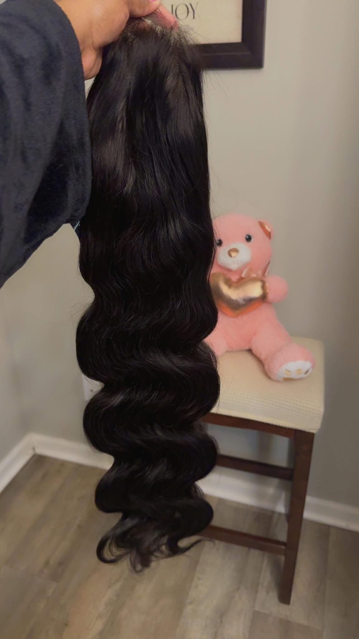 Transparent 13x4 body wave wig
